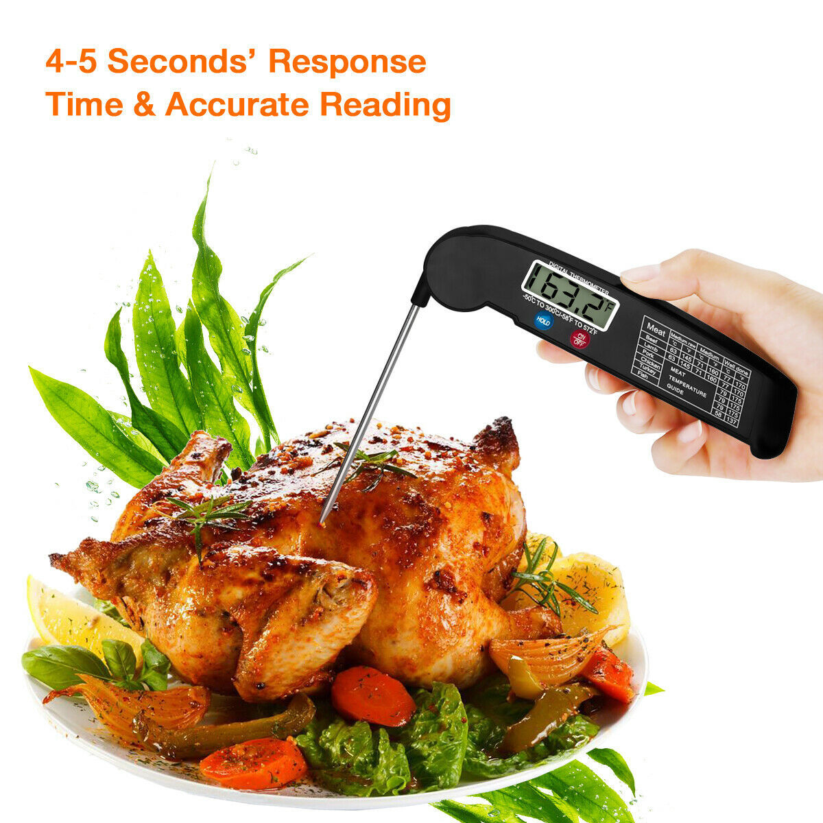 Digital Cooking Meat Thermometer Instant Read $30 NOW $24