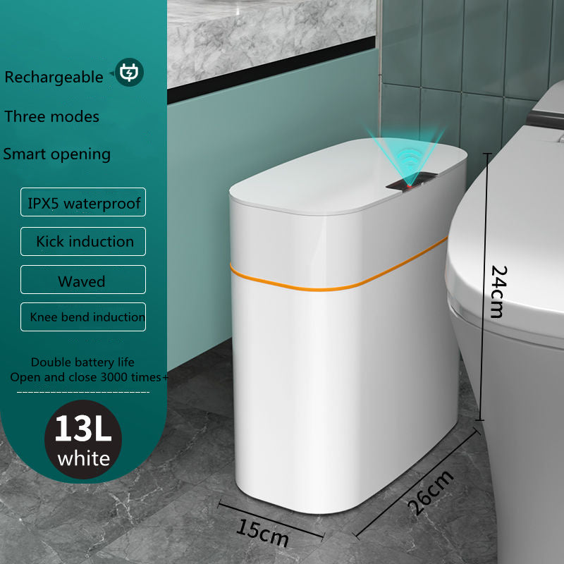 Smart Trash Can With Automatic Lid Opening-E-DEALSSHOP