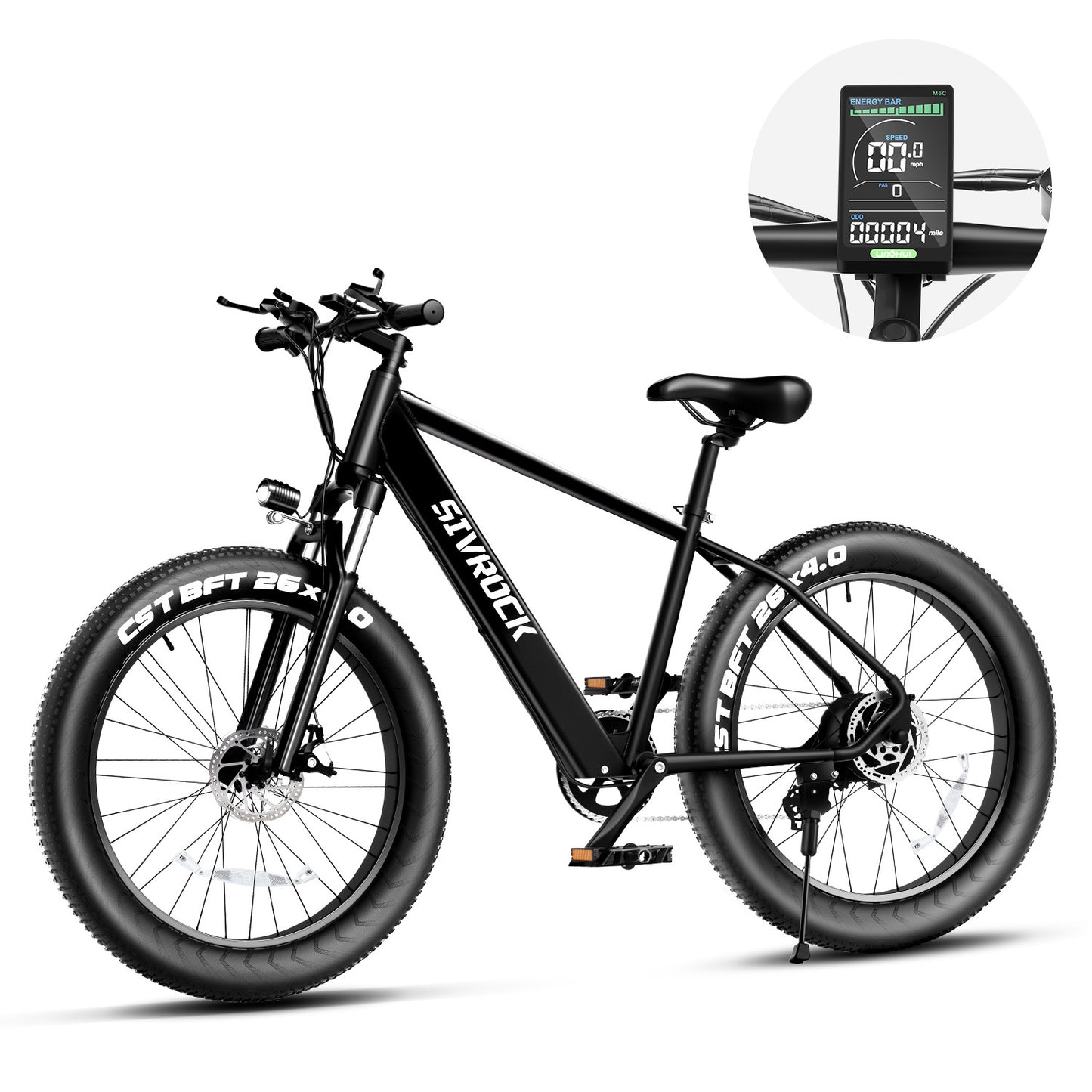 Professional E-Bike For Adults, 26 X 4.0 Inches Fat Tire Mountain $1,599 NOW $1,399  HOT DEAL 🔥