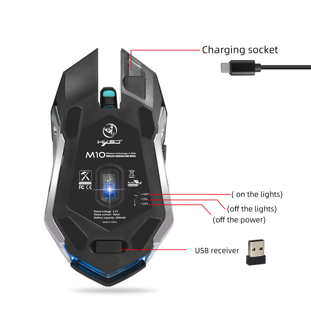 Wireless mouse - gaming mouse g-E-DEALSSHOP.COM 