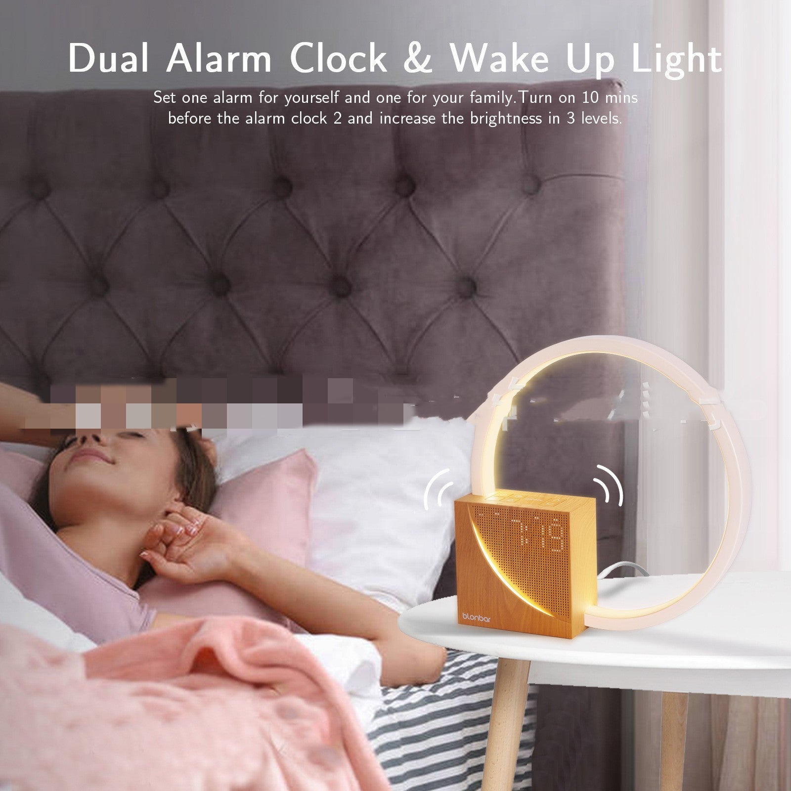 Multifunctional Lamp Alarm Clock  CHARGING UNIT  * HOT 🔥 ITEM *-E-DEALSSHOP