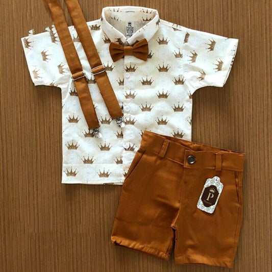 Baby Boy Clothes - Summer Boy T-shirt Shorts Kids Sets