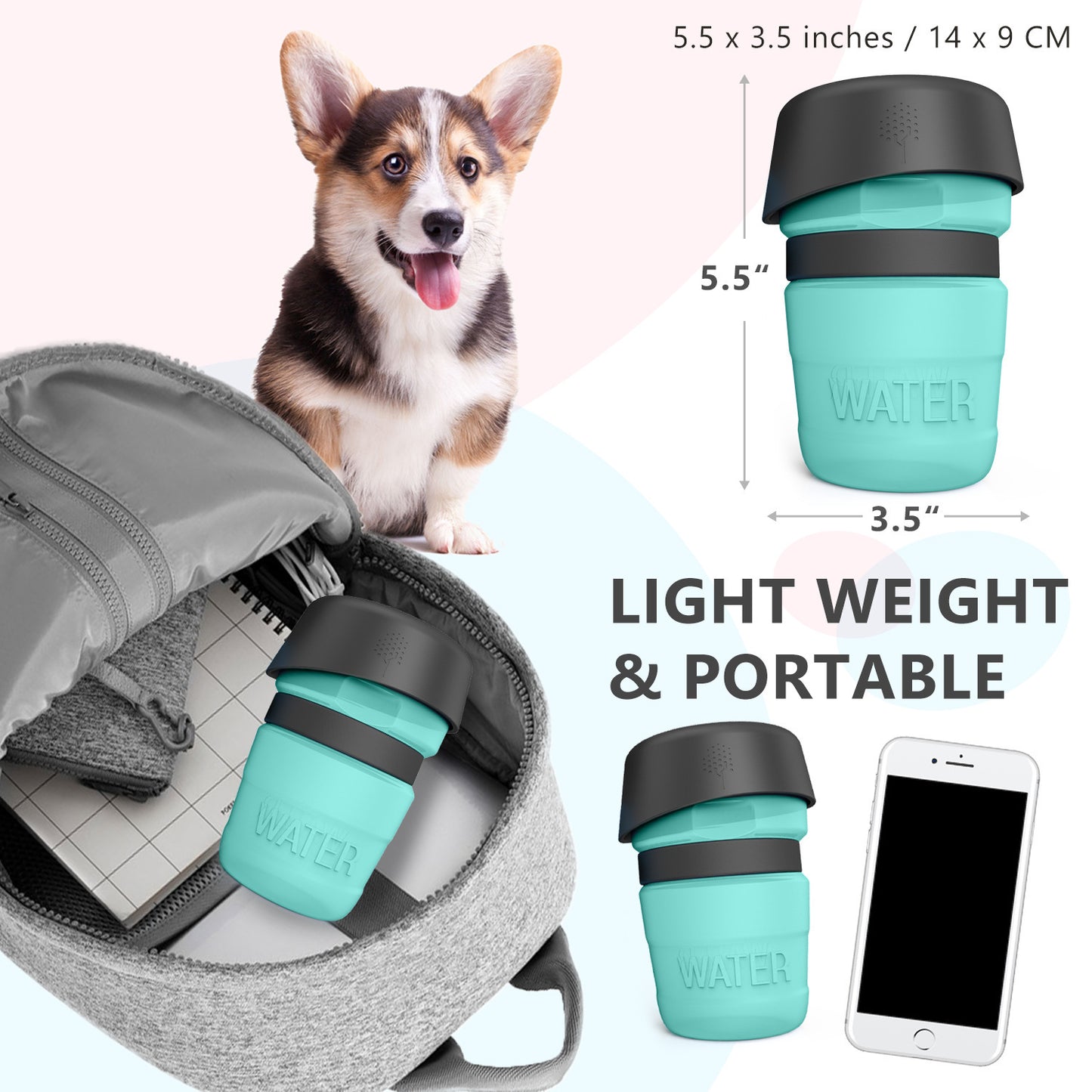 Pet portable water bottle E-DEALSSHOP.COM 