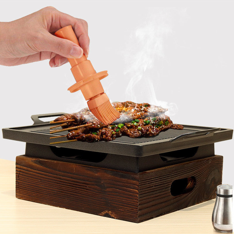 Wooden Seat Korean Style Grill Pan Grill Household Smokeless $110 NOW $80