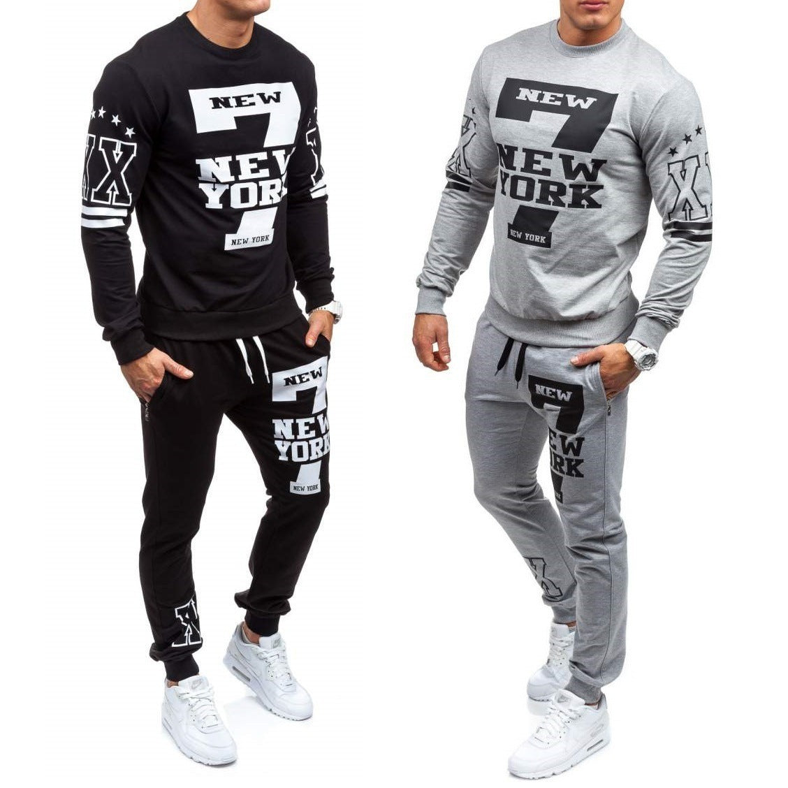 New Men Sets Fashion  Sweatpants-E-DEALSSHOP