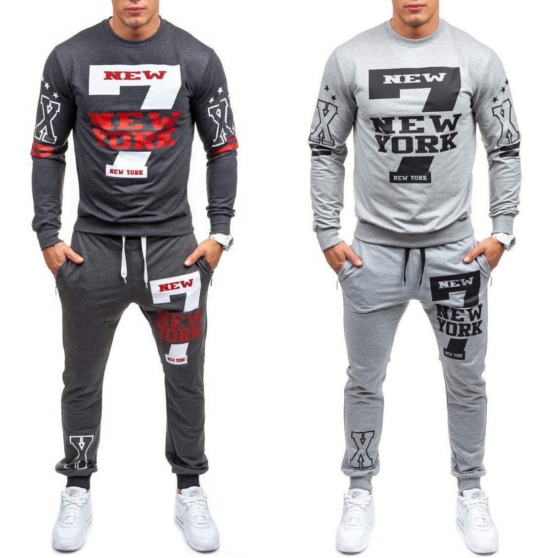 New Men Sets Fashion  Sweatpants-E-DEALSSHOP