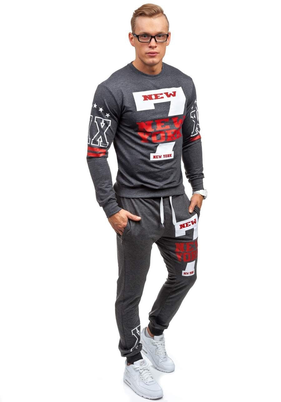 New Men Sets Fashion  Sweatpants-E-DEALSSHOP