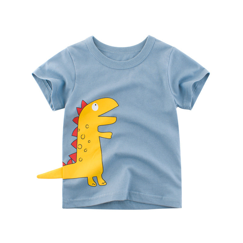  kids t-shirts featuring fun dinosaur designs 