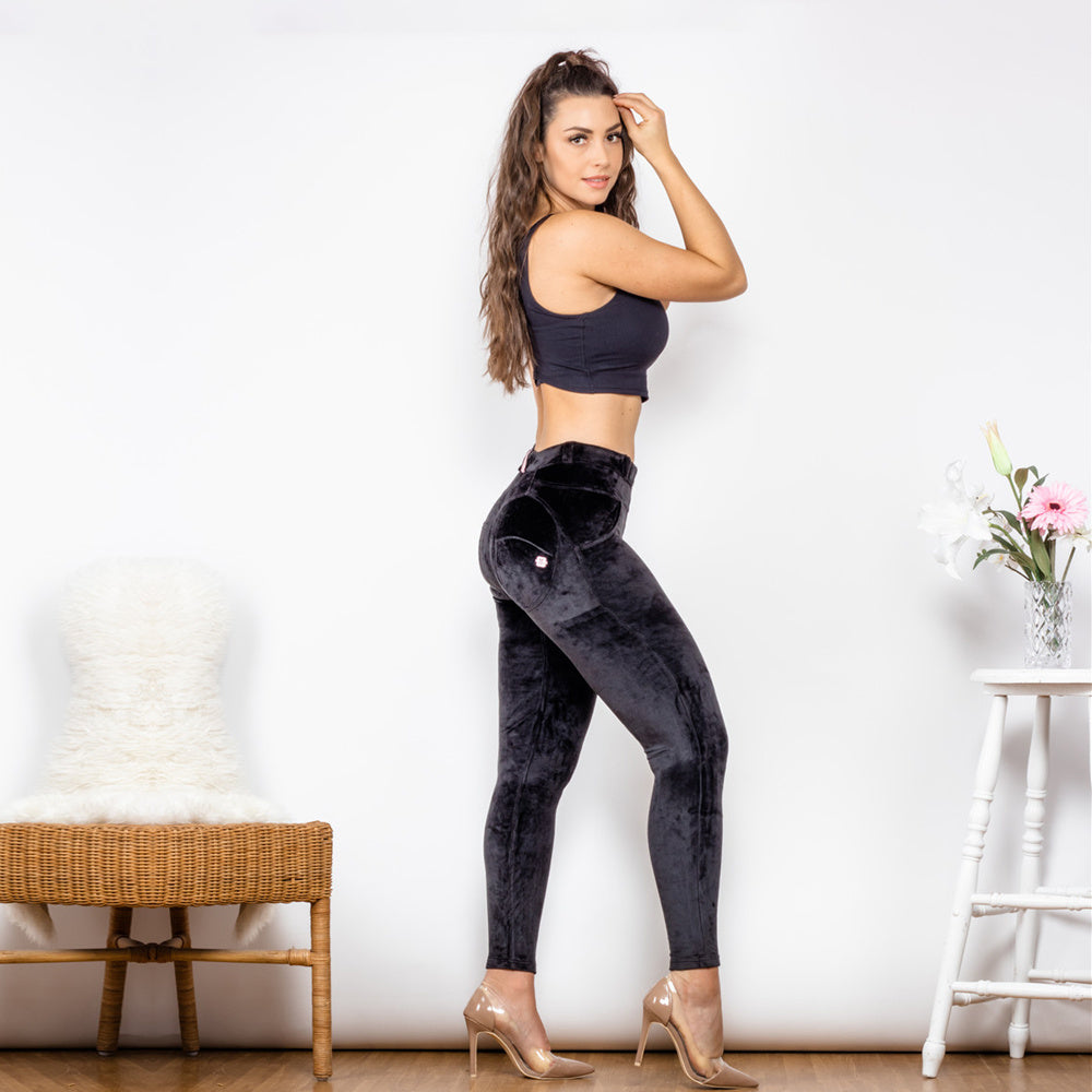 Women winter butt lift suede flannel pants $69 NOW $48