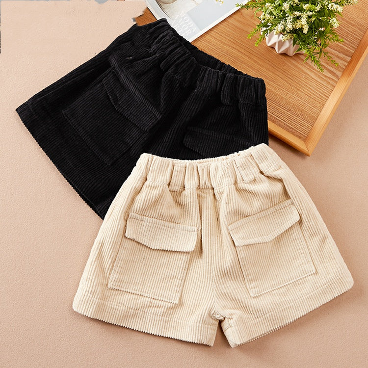 girls shorts pink or black- e-dealsshop.com