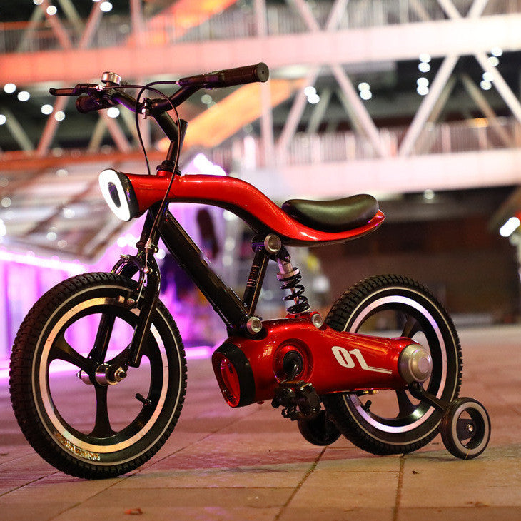 High Carbon Steel Kids Bike With Music Light Pedal $189 NOW $168