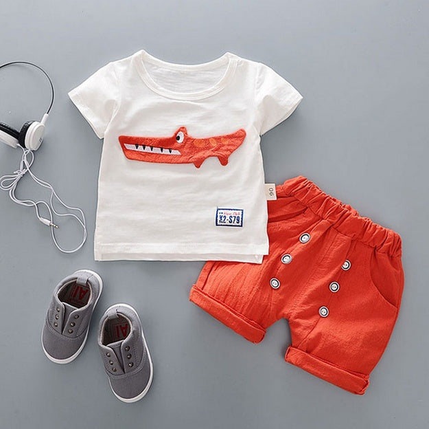 Summer Baby Boys Outfits Sports-E-DEALSSHOP