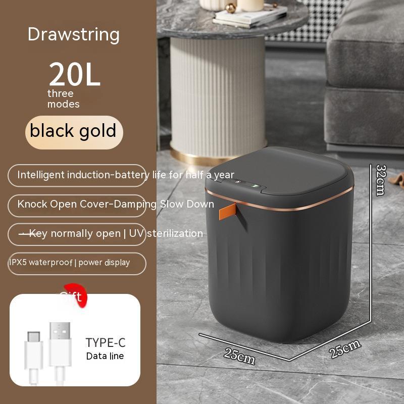 Smart Trash Can With Automatic Lid Opening-E-DEALSSHOP