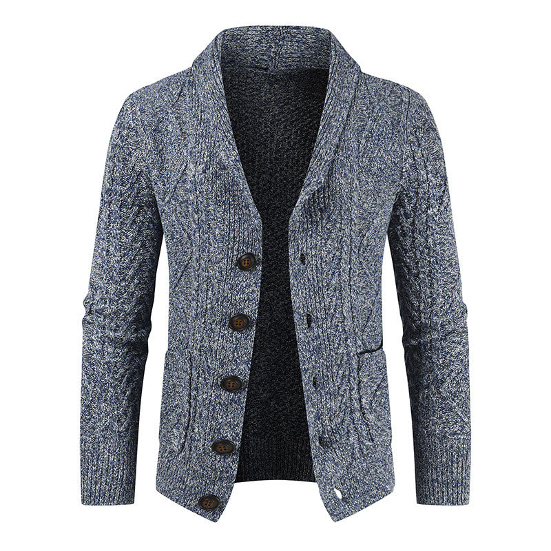 Chain Link Knit Cardigan Jacket Men $65 NOW $43 HOT DEAL 🔥