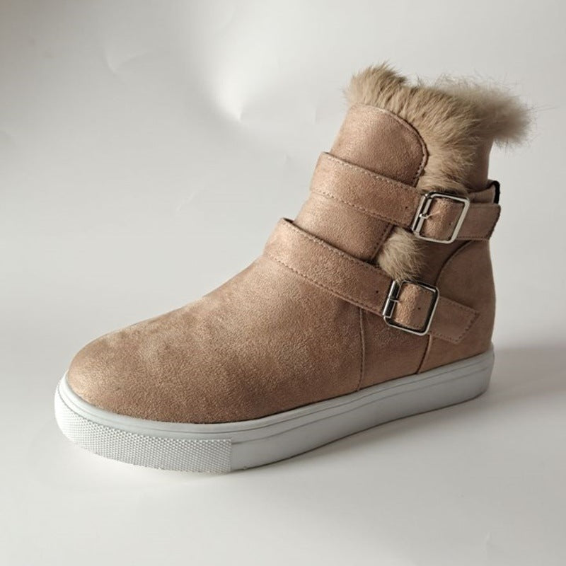 Flat Short Boots Women Fashion Casual $54 NOW $37