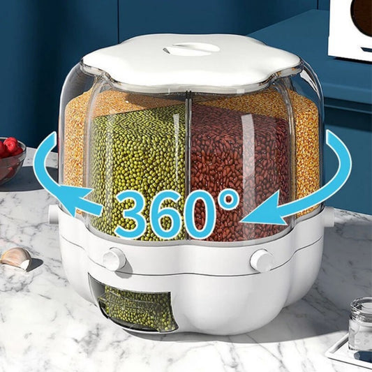 Large Food Storage Container Rice,Cereal and Grain  Dispenser $92 NOW $74