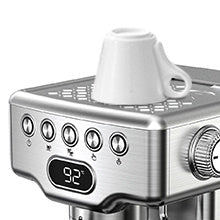 Geek Chef 20 Bar Espresso Machine With Milk Frother $165  NOW $120