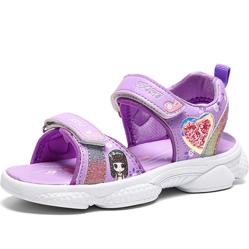 Girls' Lightweight Soft Sole Sneakers-E-DEALSSHOP