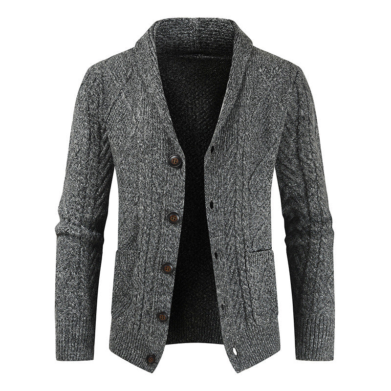 Chain Link Knit Cardigan Jacket Men $65 NOW $43 HOT DEAL 🔥