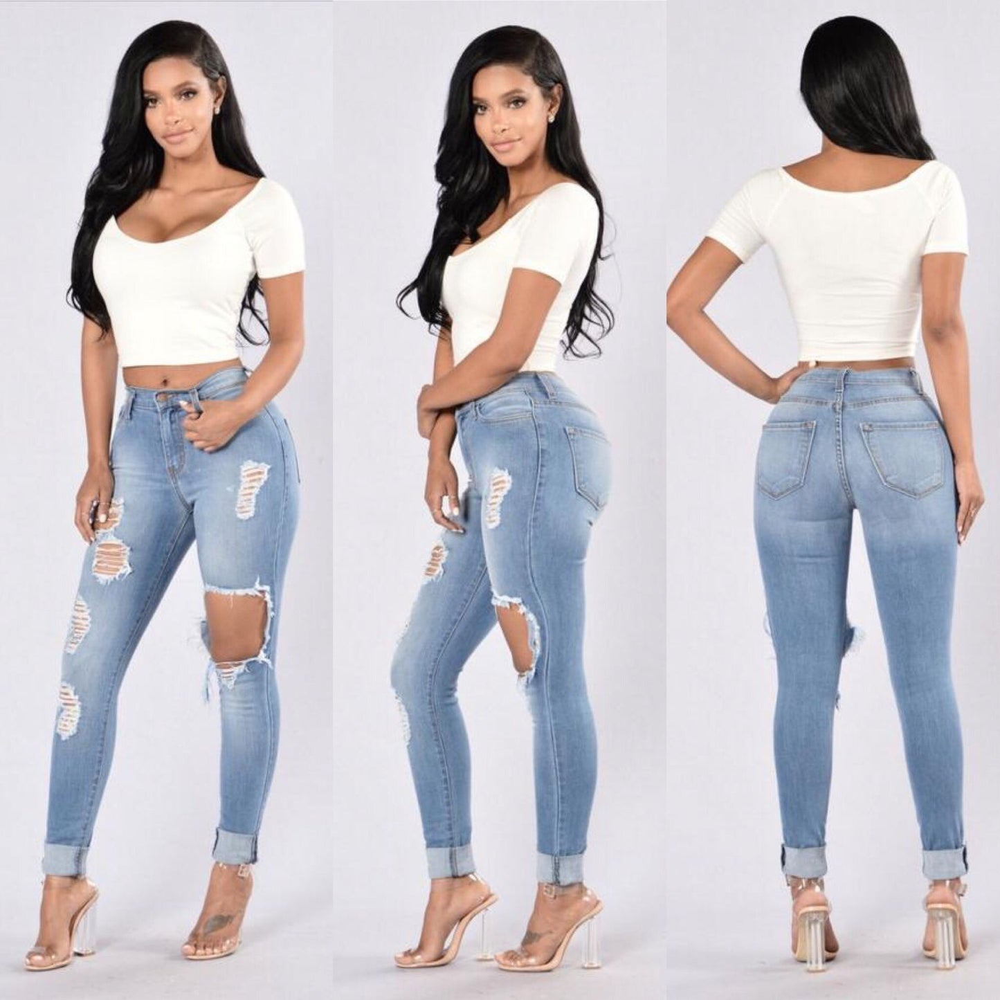 Sexy Women Jeans Style pencil-E-DEALSSHOP