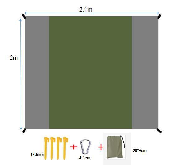 Beach Mat Folding Waterproof-Picnic Mat-E-DEALSSHOP