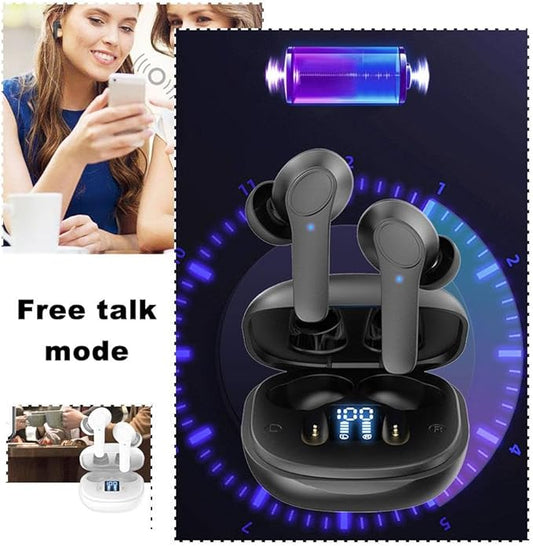 Two Ear Noise Reduction Wireless Bluetooth Translation Earphones