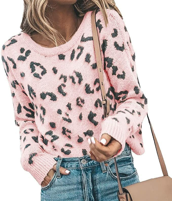 Women Leopard Print Sweater $65 NOW $49