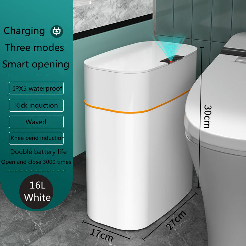 Smart Trash Can With Automatic Lid Opening-E-DEALSSHOP