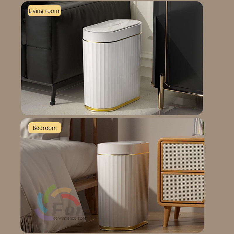 Smart Trash Can With Automatic Lid Opening-E-DEALSSHOP