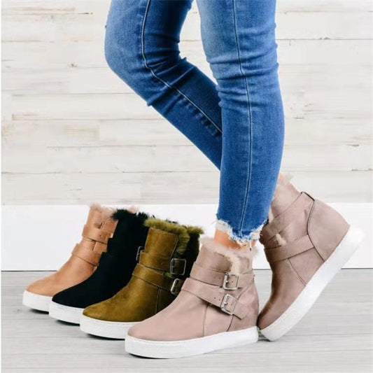 Flat Short Boots Women Fashion Casual $54 NOW $37