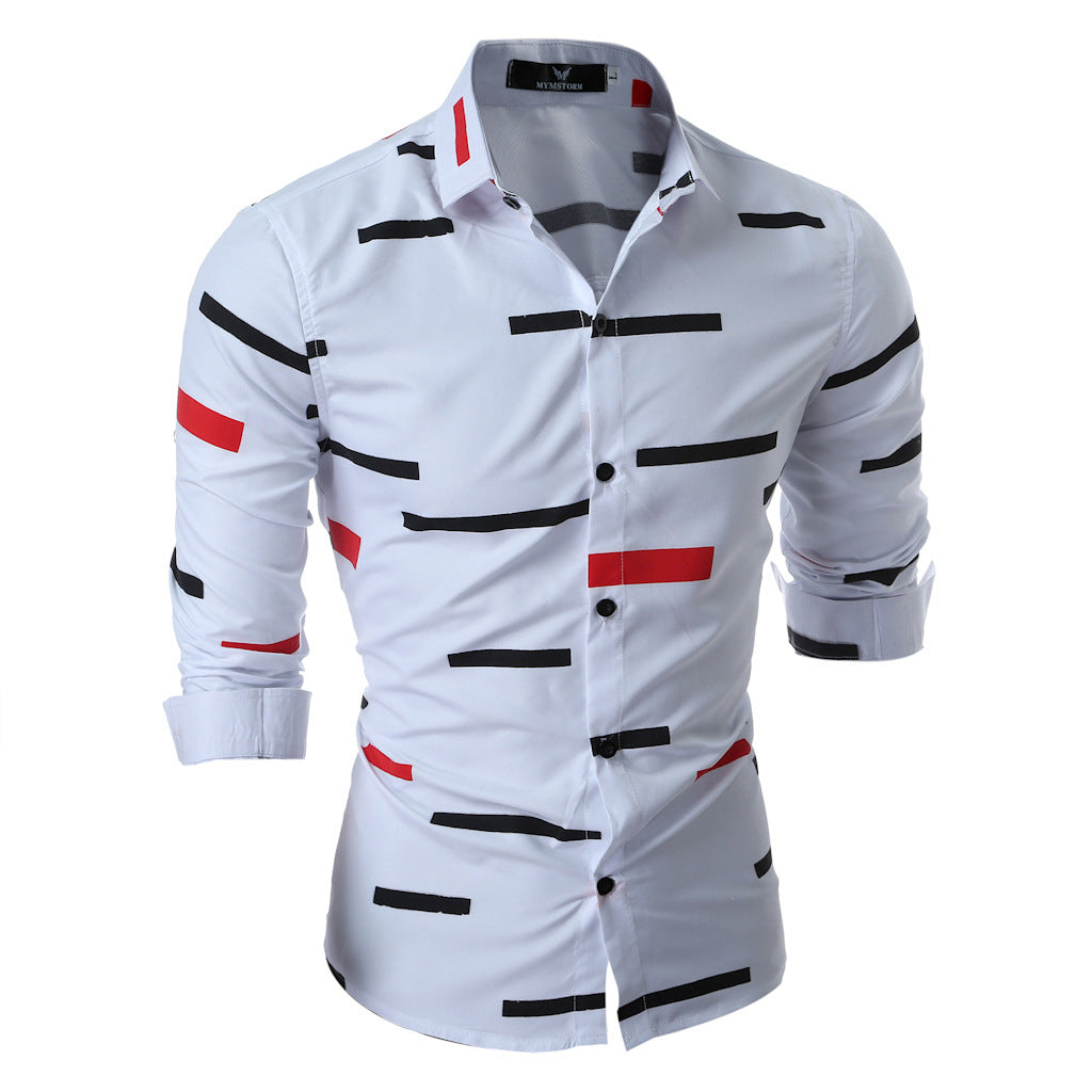 Men's Geometric Printed Shirt $45 NOW $29