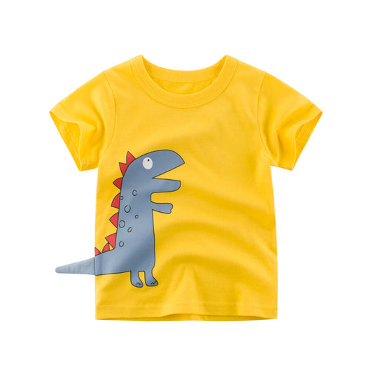  kids t-shirts featuring fun dinosaur designs 