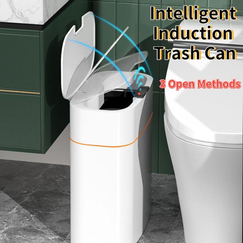 Smart Trash Can With Automatic Lid Opening-E-DEALSSHOP