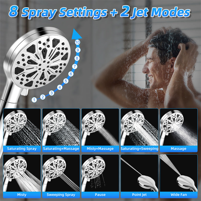 Stylish and Relaxing Overhead Rain Shower-E-DEALSSHOP