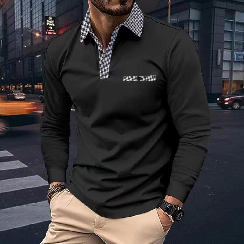 Leisure Plaid Lapel Polo Shirt  $40 NOW $29