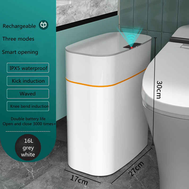 Smart Trash Can With Automatic Lid Opening-E-DEALSSHOP