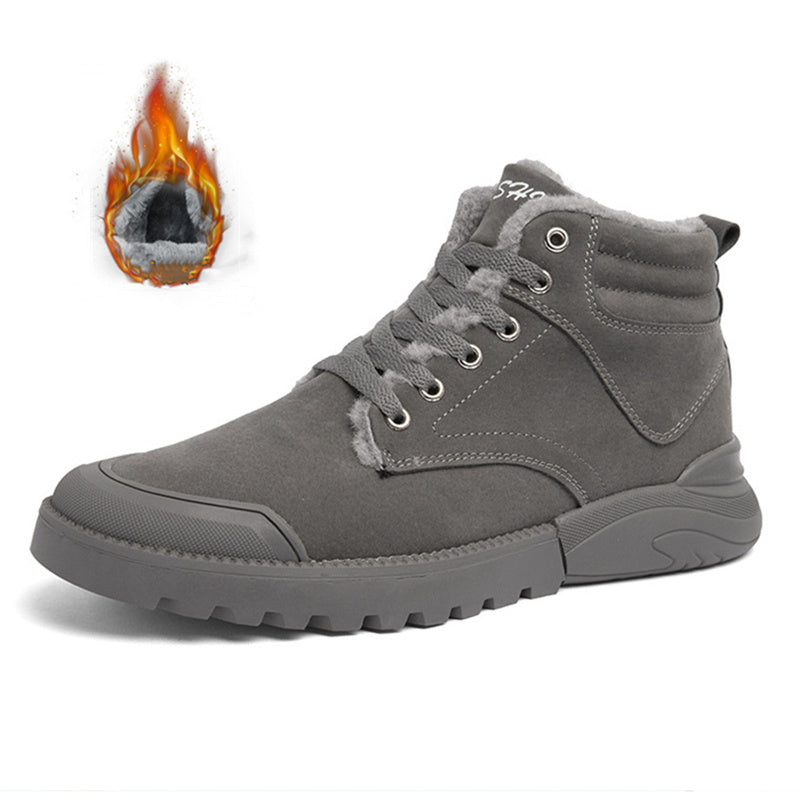 Ankle Boots Men Winter Warm Plush Shoes $69 NOW $48