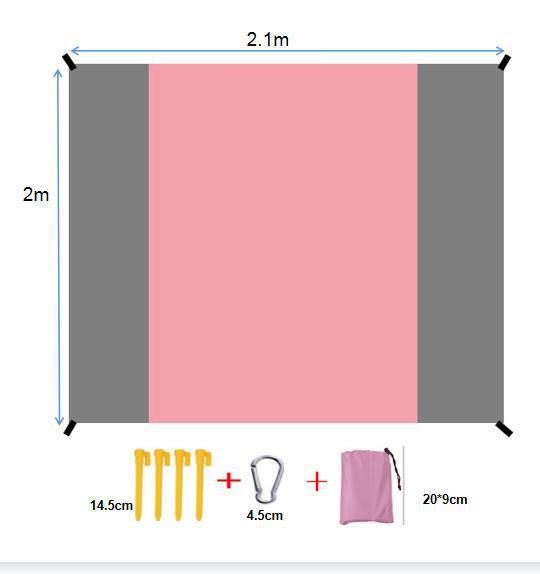 Beach Mat Folding Waterproof-Picnic Mat-E-DEALSSHOP