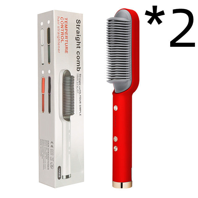 Hair Straightener Hot Comb / Hair Brush 2 In 1-E-DEALSSHOP