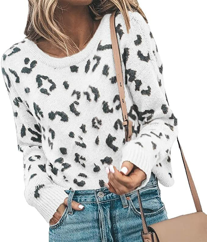 Women Leopard Print Sweater $65 NOW $49