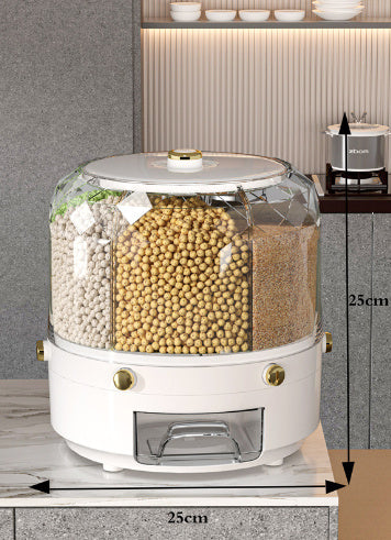 Large Food Storage Container Rice,Cereal and Grain  Dispenser $92 NOW $74