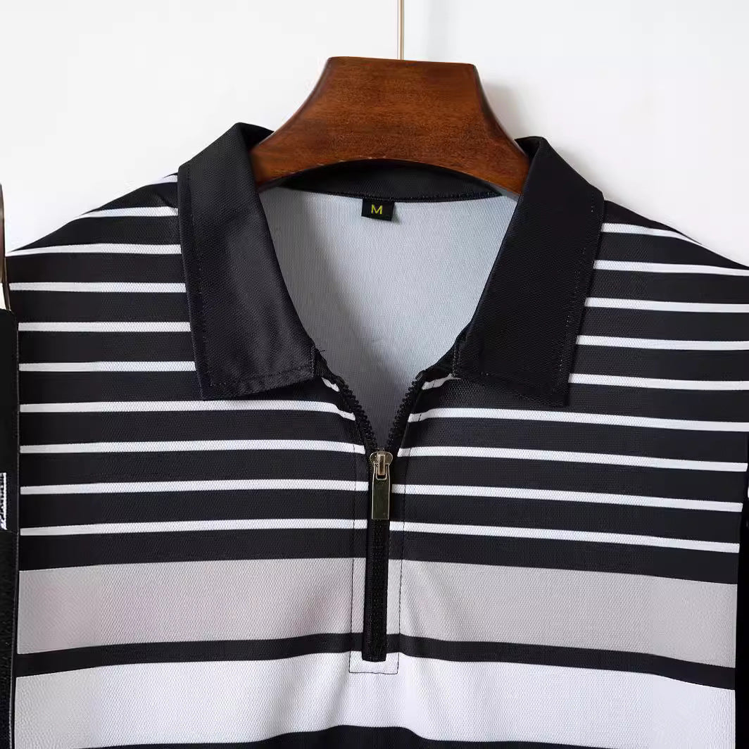 Business Striped Versatile T-shirt Men $36 NOW $28