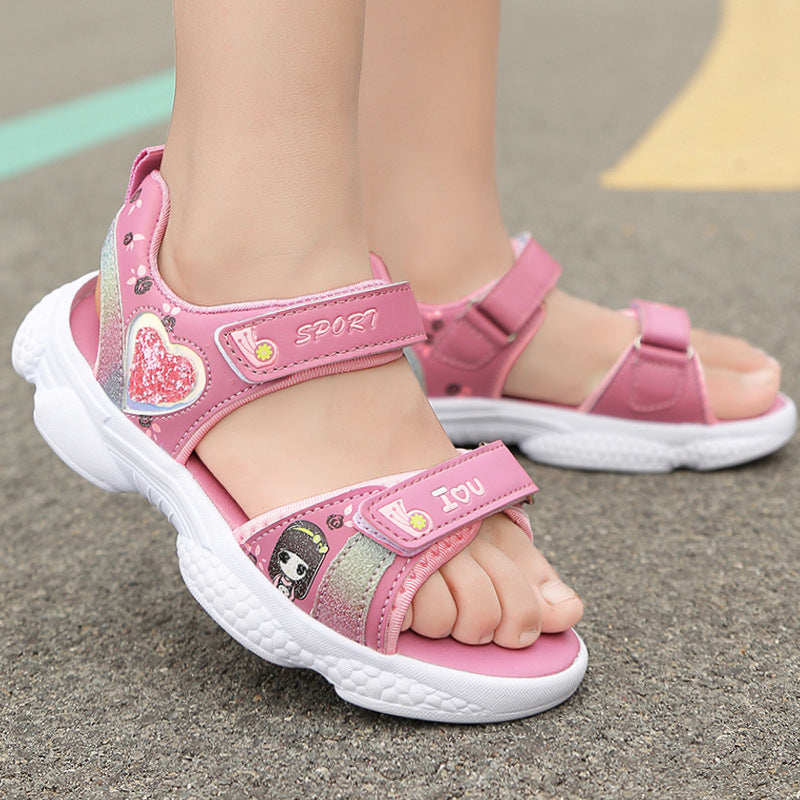 Girls' Lightweight Soft Sole Sneakers-E-DEALSSHOP