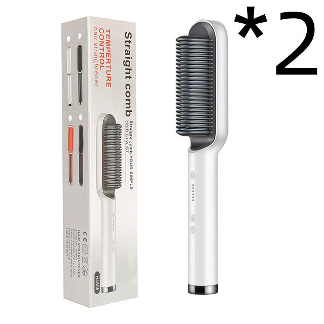 Hair Straightener Hot Comb / Hair Brush 2 In 1-E-DEALSSHOP