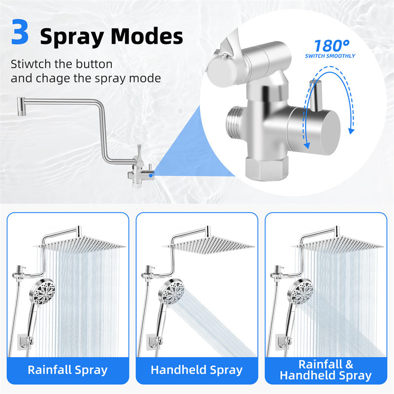 Stylish and Relaxing Overhead Rain Shower-E-DEALSSHOP