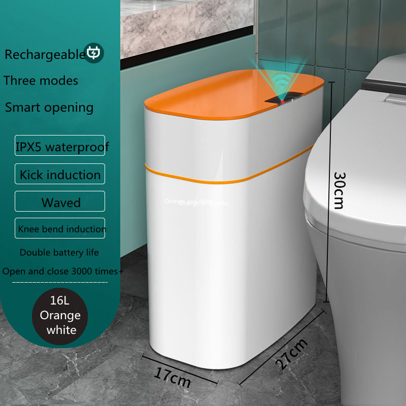 Smart Trash Can With Automatic Lid Opening-E-DEALSSHOP